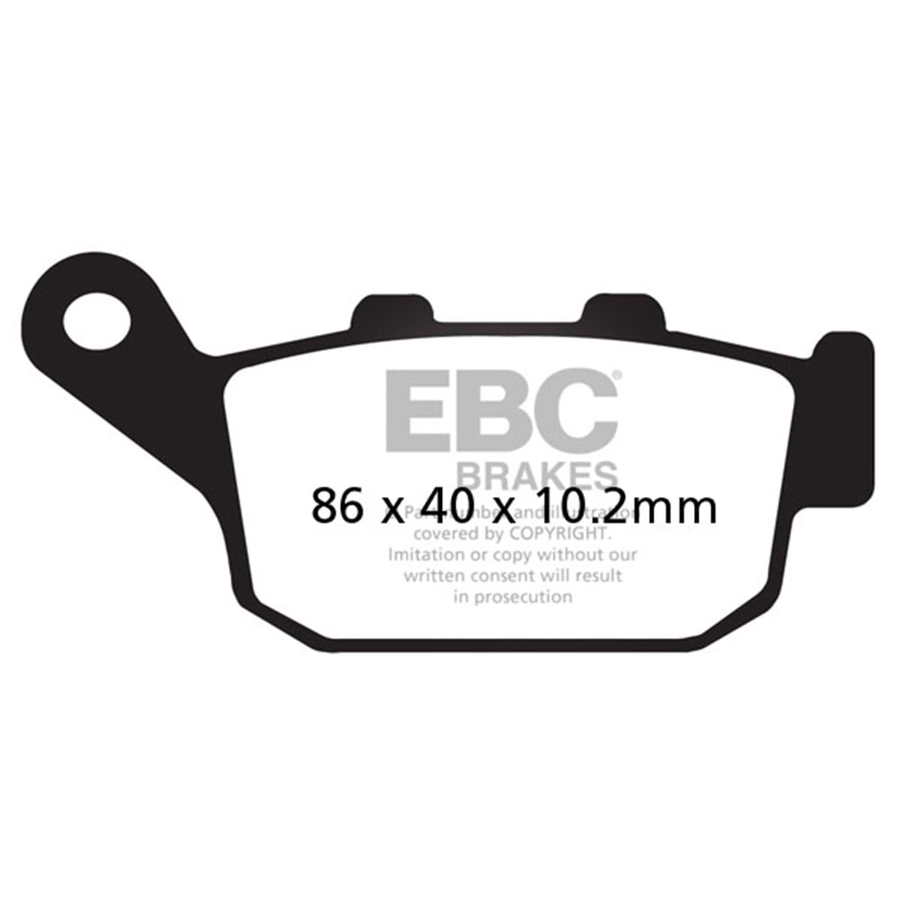 EBC SFA140 Organik Balata Arka Honda Fes 125, 150, CB 250 96-01